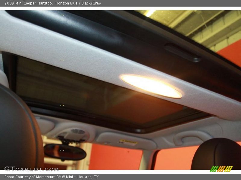 Horizon Blue / Black/Grey 2009 Mini Cooper Hardtop