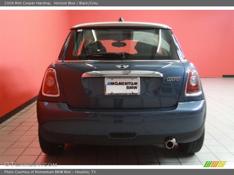 Horizon Blue / Black/Grey 2009 Mini Cooper Hardtop
