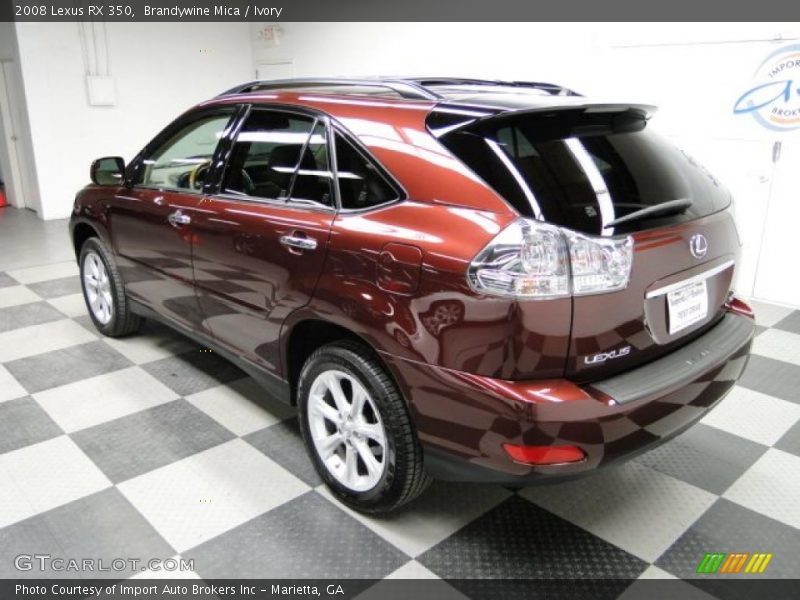 Brandywine Mica / Ivory 2008 Lexus RX 350