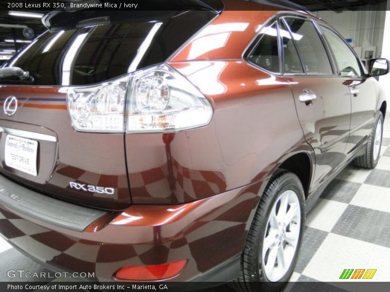 Brandywine Mica / Ivory 2008 Lexus RX 350