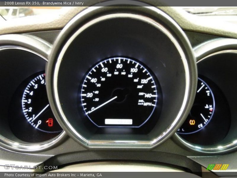 2008 RX 350 350 Gauges