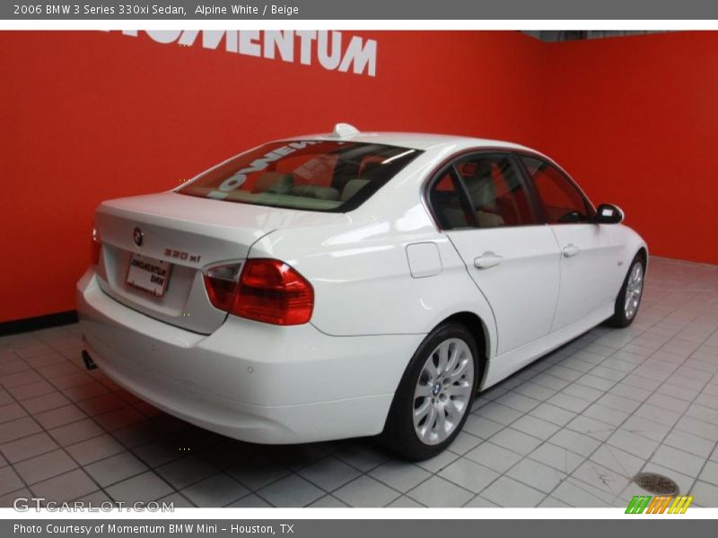 Alpine White / Beige 2006 BMW 3 Series 330xi Sedan