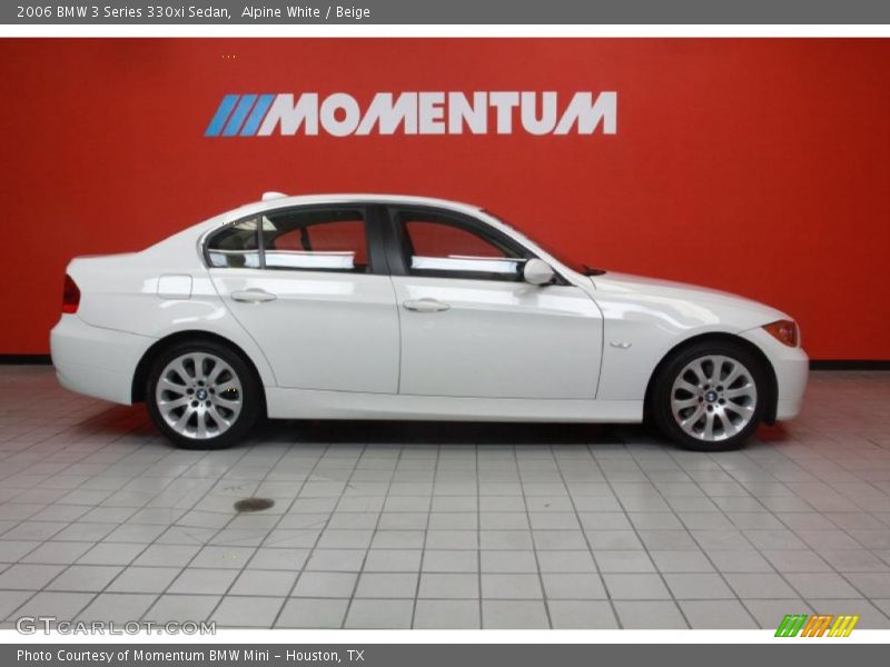 Alpine White / Beige 2006 BMW 3 Series 330xi Sedan