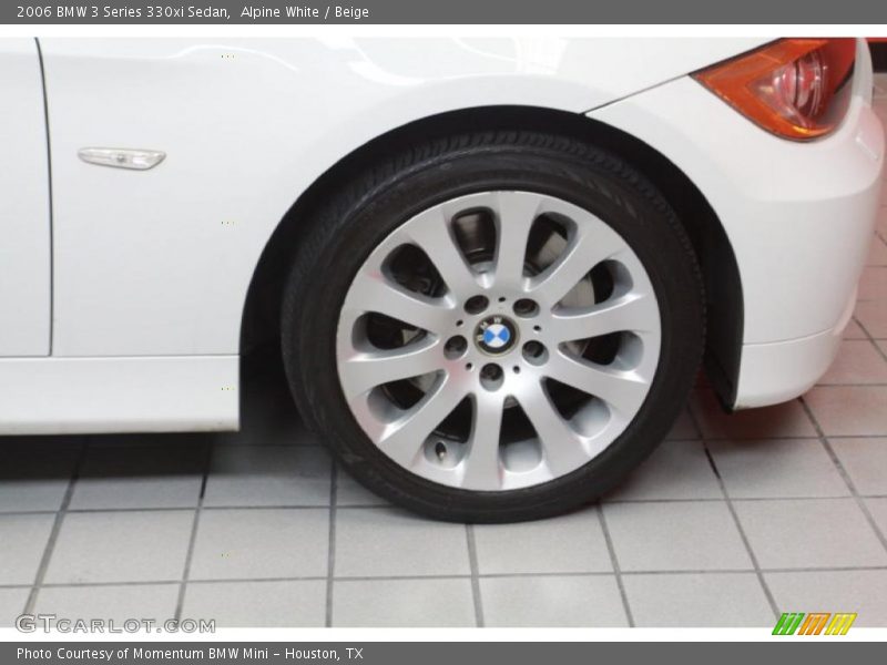 Alpine White / Beige 2006 BMW 3 Series 330xi Sedan