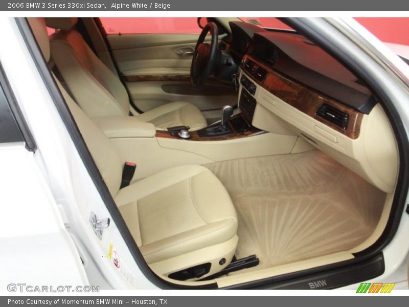Alpine White / Beige 2006 BMW 3 Series 330xi Sedan