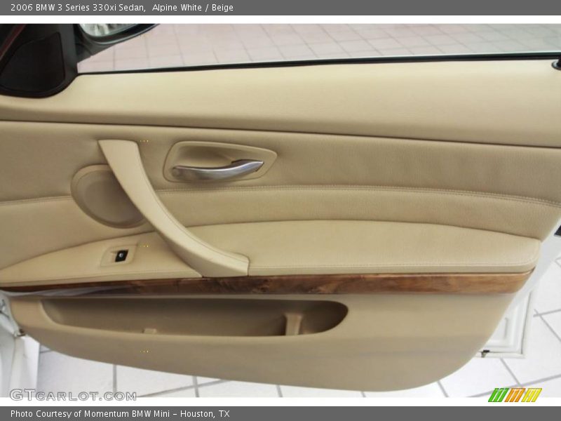 Alpine White / Beige 2006 BMW 3 Series 330xi Sedan