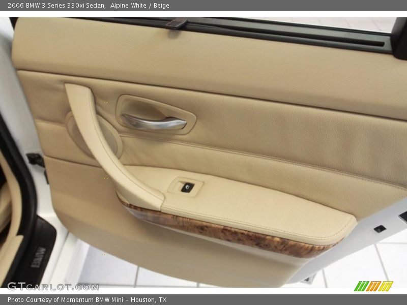 Alpine White / Beige 2006 BMW 3 Series 330xi Sedan