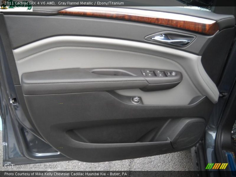 Gray Flannel Metallic / Ebony/Titanium 2011 Cadillac SRX 4 V6 AWD
