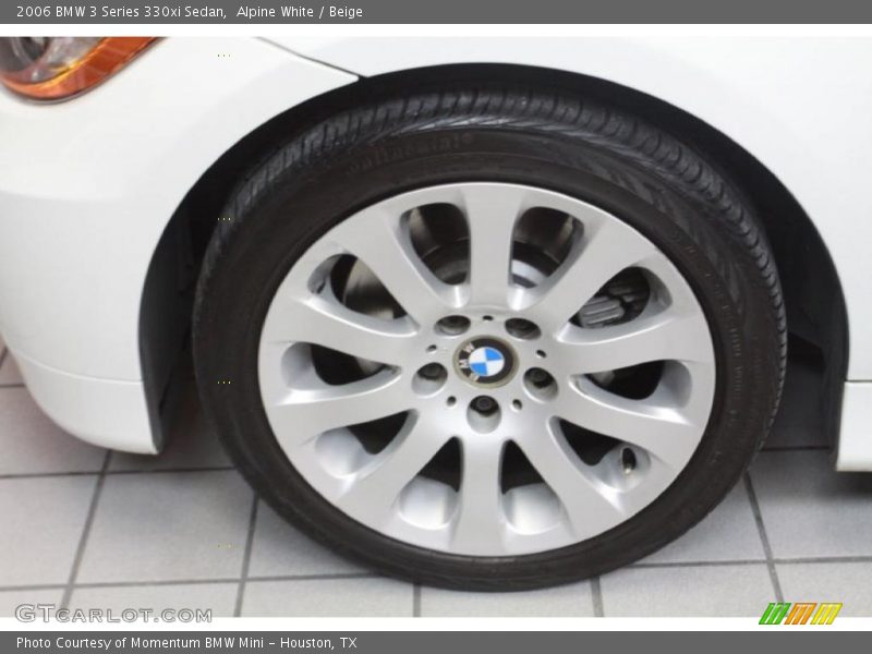 Alpine White / Beige 2006 BMW 3 Series 330xi Sedan