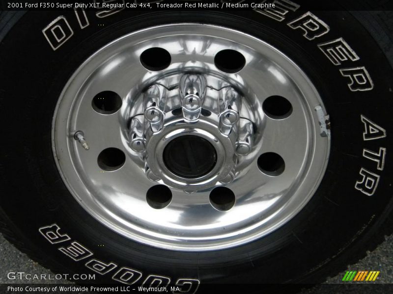 Toreador Red Metallic / Medium Graphite 2001 Ford F350 Super Duty XLT Regular Cab 4x4