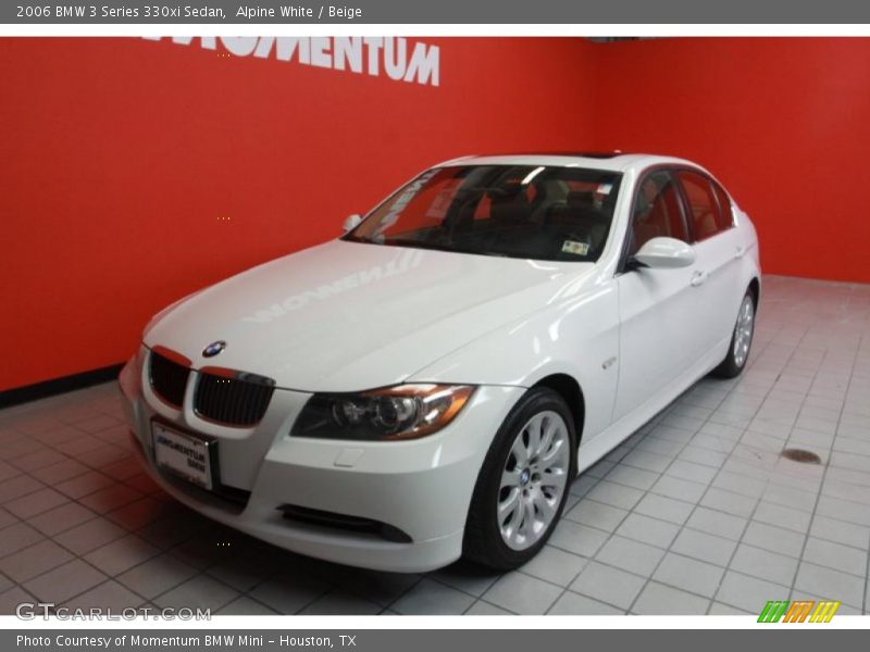 Alpine White / Beige 2006 BMW 3 Series 330xi Sedan