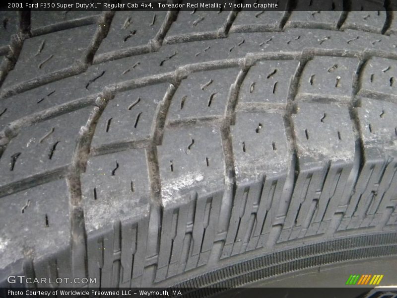 Toreador Red Metallic / Medium Graphite 2001 Ford F350 Super Duty XLT Regular Cab 4x4