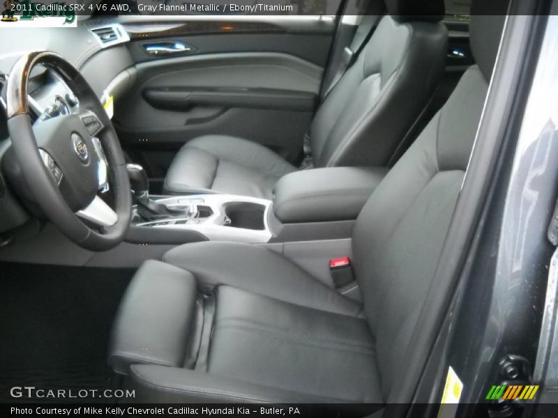 Gray Flannel Metallic / Ebony/Titanium 2011 Cadillac SRX 4 V6 AWD