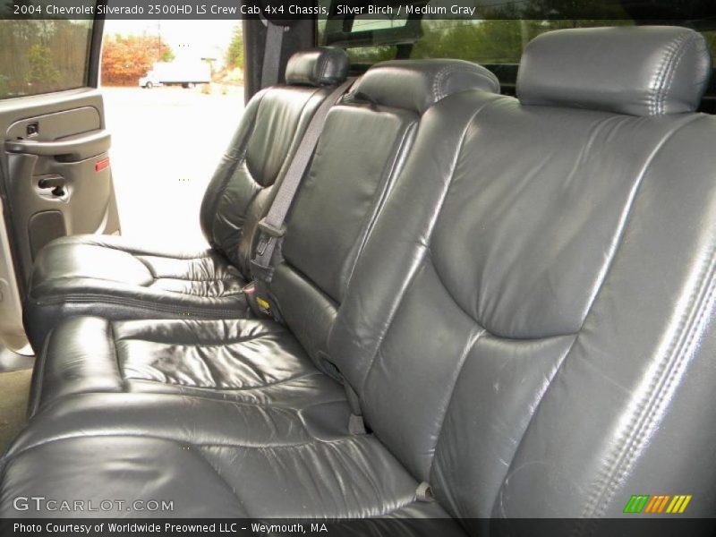 Silver Birch / Medium Gray 2004 Chevrolet Silverado 2500HD LS Crew Cab 4x4 Chassis