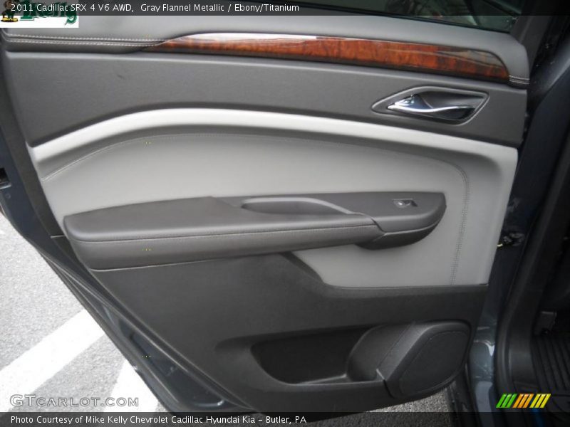 Gray Flannel Metallic / Ebony/Titanium 2011 Cadillac SRX 4 V6 AWD