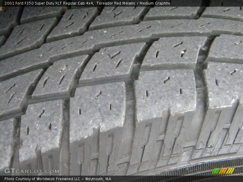 Toreador Red Metallic / Medium Graphite 2001 Ford F350 Super Duty XLT Regular Cab 4x4