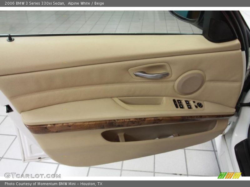 Alpine White / Beige 2006 BMW 3 Series 330xi Sedan