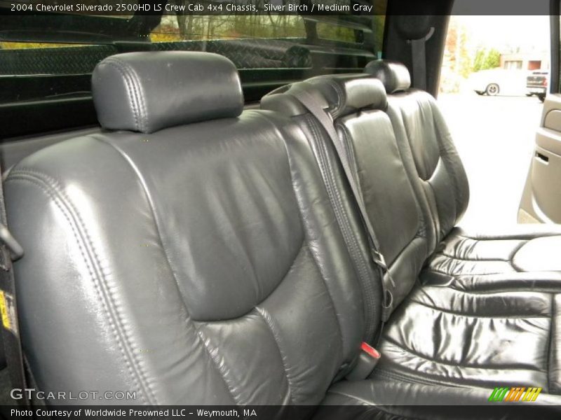 Silver Birch / Medium Gray 2004 Chevrolet Silverado 2500HD LS Crew Cab 4x4 Chassis