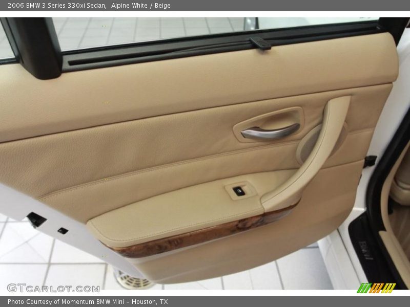 Alpine White / Beige 2006 BMW 3 Series 330xi Sedan