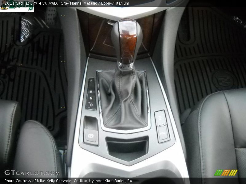 Gray Flannel Metallic / Ebony/Titanium 2011 Cadillac SRX 4 V6 AWD