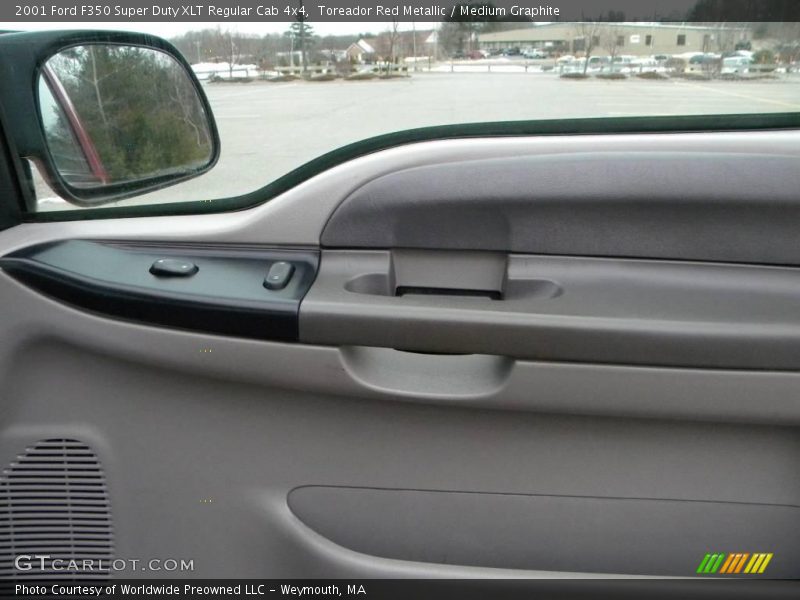 Toreador Red Metallic / Medium Graphite 2001 Ford F350 Super Duty XLT Regular Cab 4x4