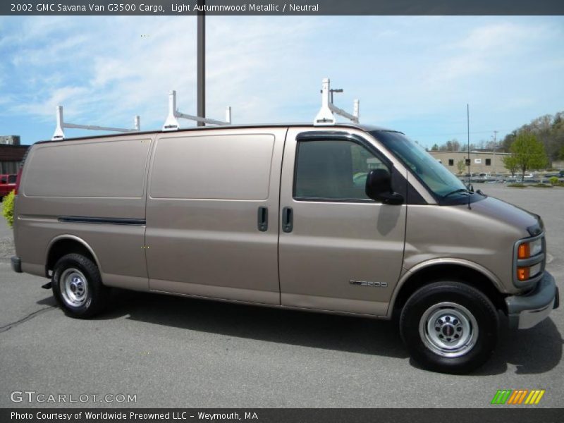  2002 Savana Van G3500 Cargo Light Autumnwood Metallic