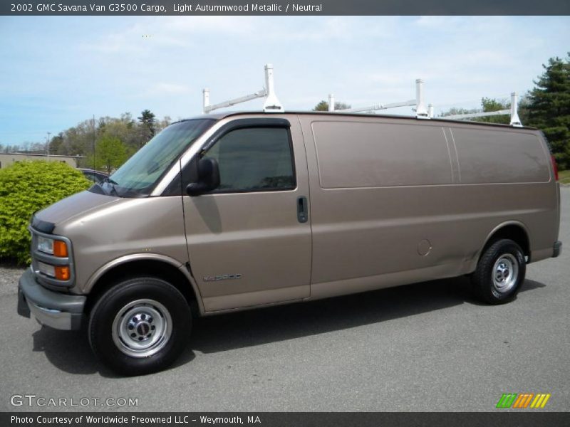 Light Autumnwood Metallic / Neutral 2002 GMC Savana Van G3500 Cargo