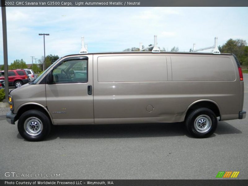 Light Autumnwood Metallic / Neutral 2002 GMC Savana Van G3500 Cargo