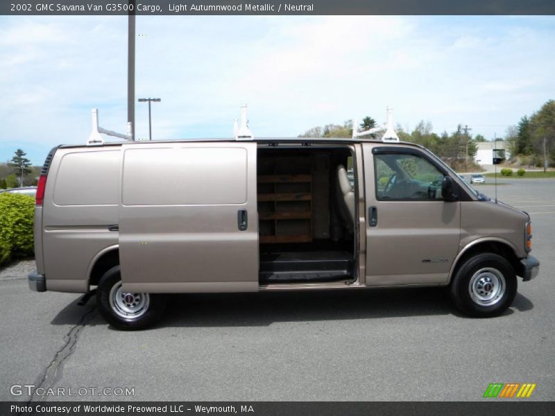 Light Autumnwood Metallic / Neutral 2002 GMC Savana Van G3500 Cargo