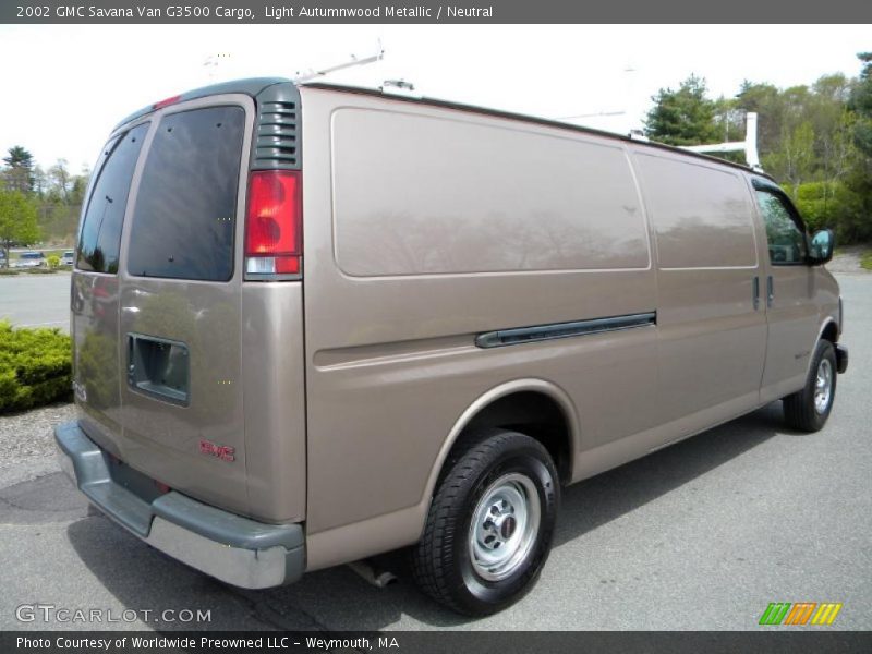 Light Autumnwood Metallic / Neutral 2002 GMC Savana Van G3500 Cargo