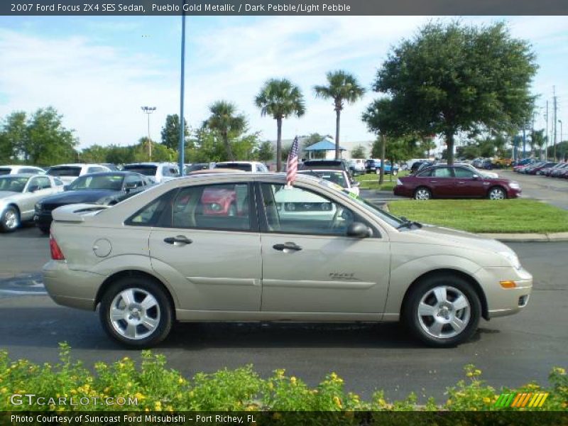 Pueblo Gold Metallic / Dark Pebble/Light Pebble 2007 Ford Focus ZX4 SES Sedan