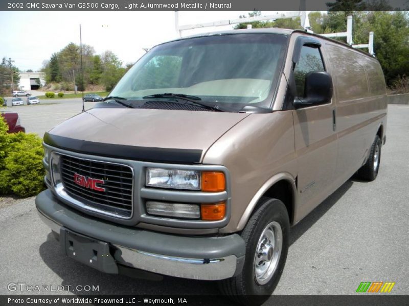Light Autumnwood Metallic / Neutral 2002 GMC Savana Van G3500 Cargo