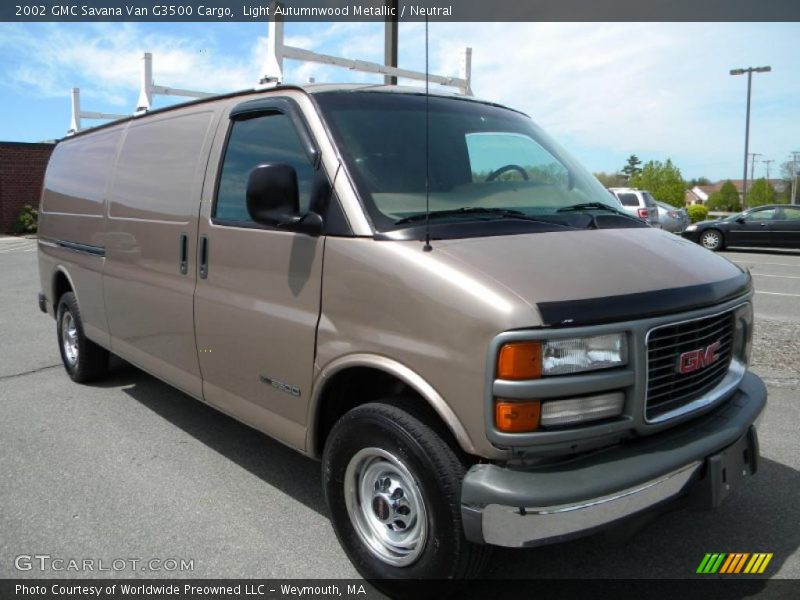 Light Autumnwood Metallic / Neutral 2002 GMC Savana Van G3500 Cargo