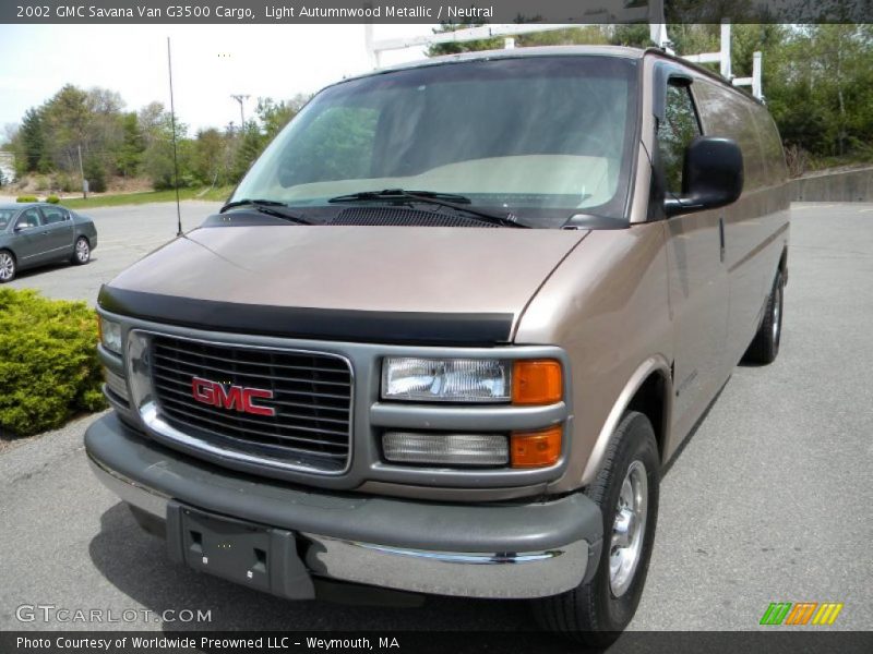 Light Autumnwood Metallic / Neutral 2002 GMC Savana Van G3500 Cargo