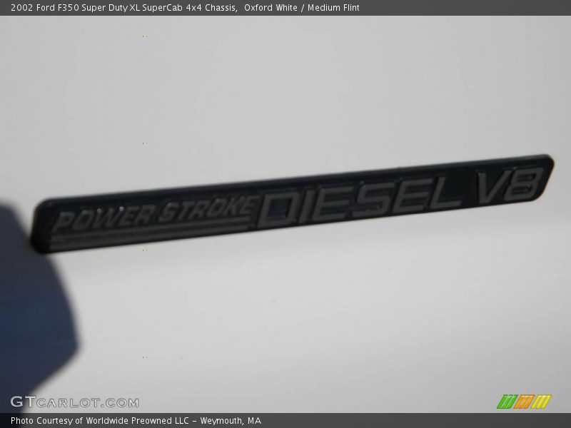  2002 F350 Super Duty XL SuperCab 4x4 Chassis Logo