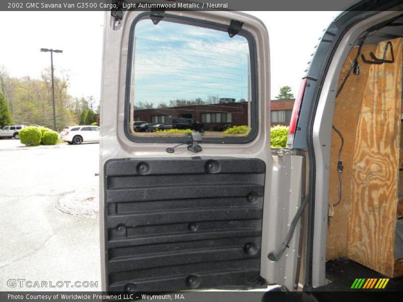 Light Autumnwood Metallic / Neutral 2002 GMC Savana Van G3500 Cargo