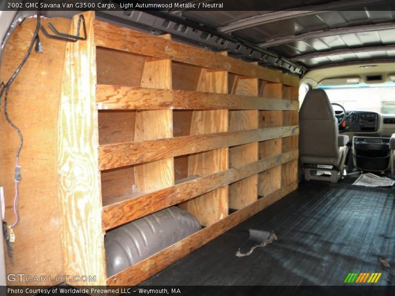 Light Autumnwood Metallic / Neutral 2002 GMC Savana Van G3500 Cargo
