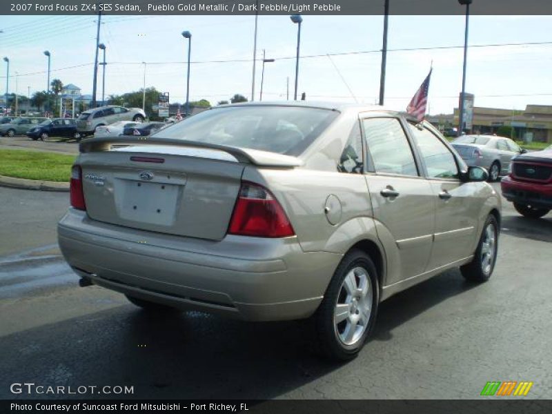 Pueblo Gold Metallic / Dark Pebble/Light Pebble 2007 Ford Focus ZX4 SES Sedan