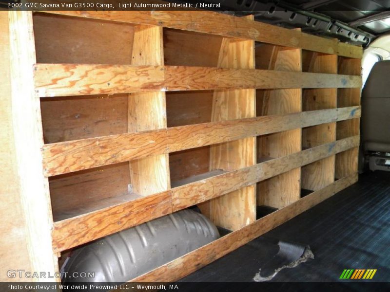 Light Autumnwood Metallic / Neutral 2002 GMC Savana Van G3500 Cargo