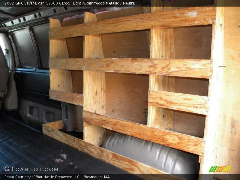 Light Autumnwood Metallic / Neutral 2002 GMC Savana Van G3500 Cargo