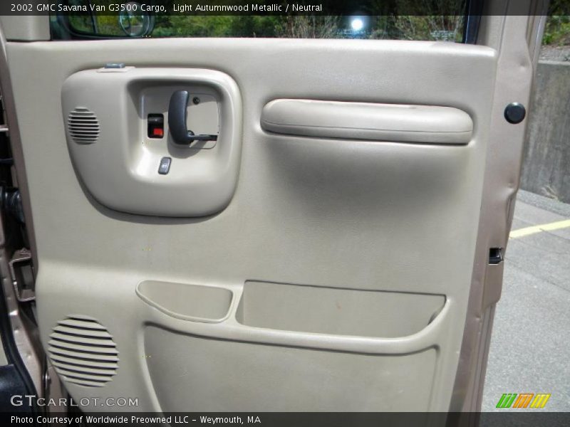 Light Autumnwood Metallic / Neutral 2002 GMC Savana Van G3500 Cargo