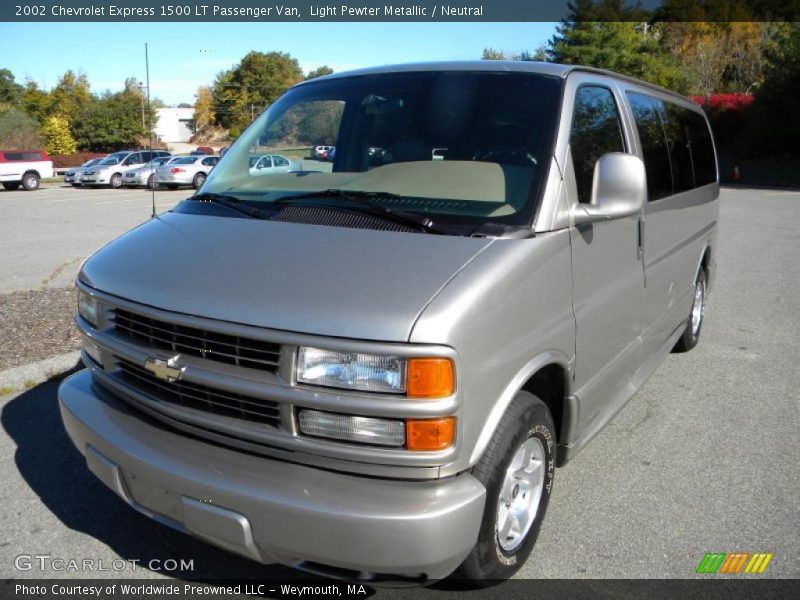  2002 Express 1500 LT Passenger Van Light Pewter Metallic