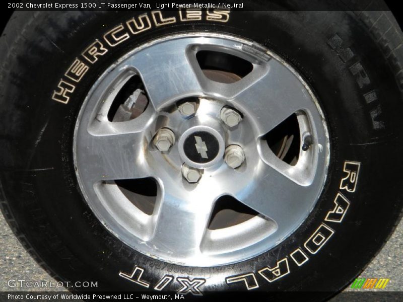  2002 Express 1500 LT Passenger Van Wheel