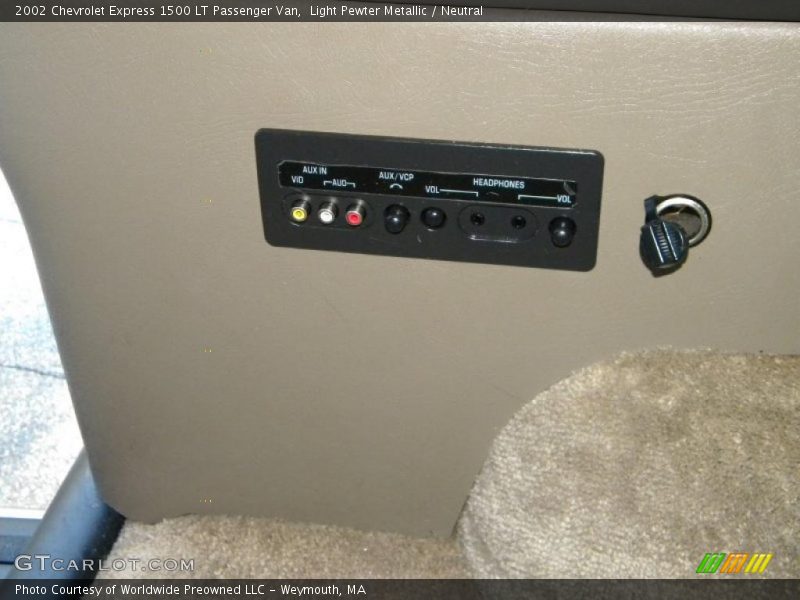 Controls of 2002 Express 1500 LT Passenger Van
