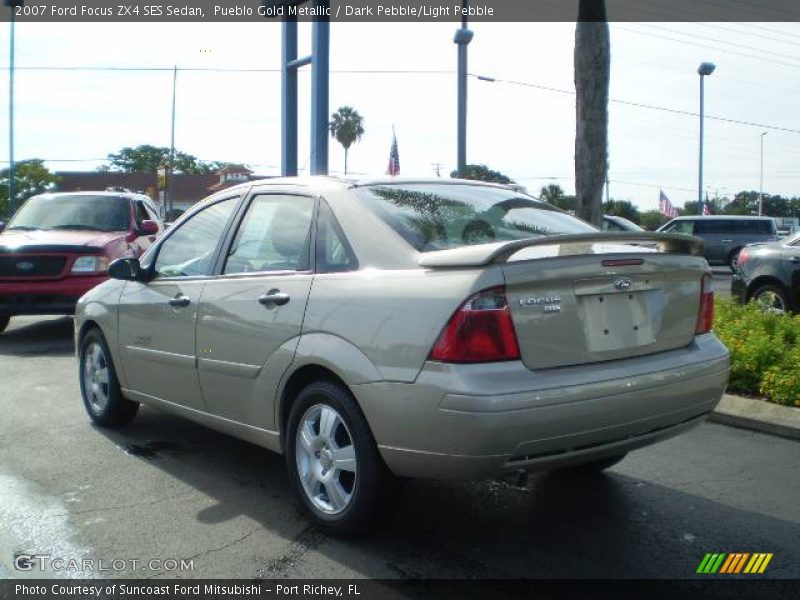 Pueblo Gold Metallic / Dark Pebble/Light Pebble 2007 Ford Focus ZX4 SES Sedan