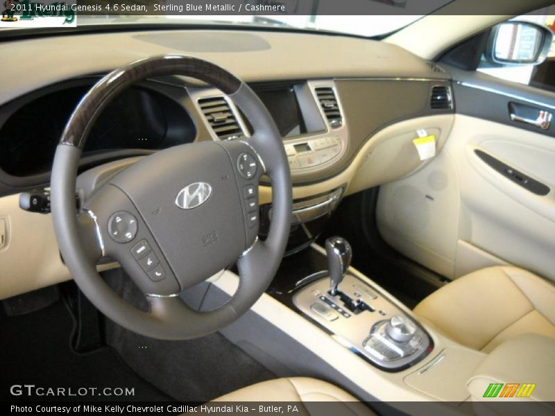  2011 Genesis 4.6 Sedan Cashmere Interior