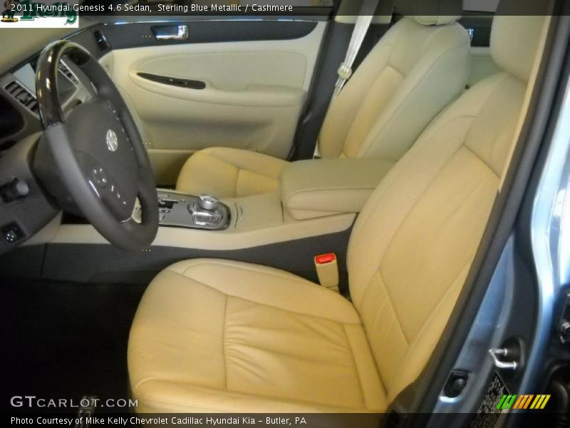  2011 Genesis 4.6 Sedan Cashmere Interior