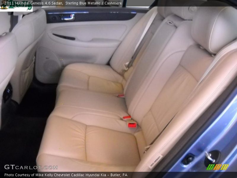 Sterling Blue Metallic / Cashmere 2011 Hyundai Genesis 4.6 Sedan