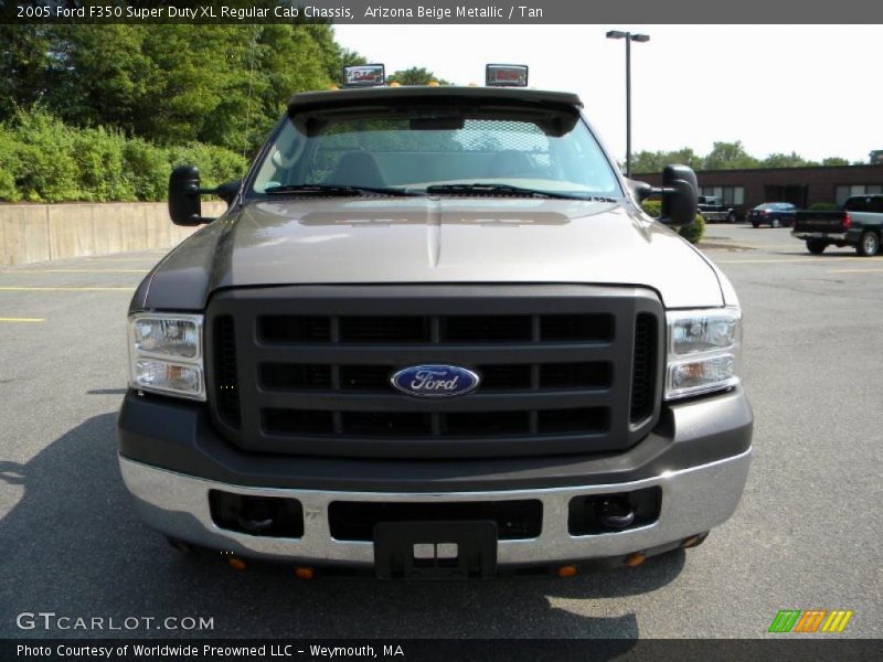 Arizona Beige Metallic / Tan 2005 Ford F350 Super Duty XL Regular Cab Chassis