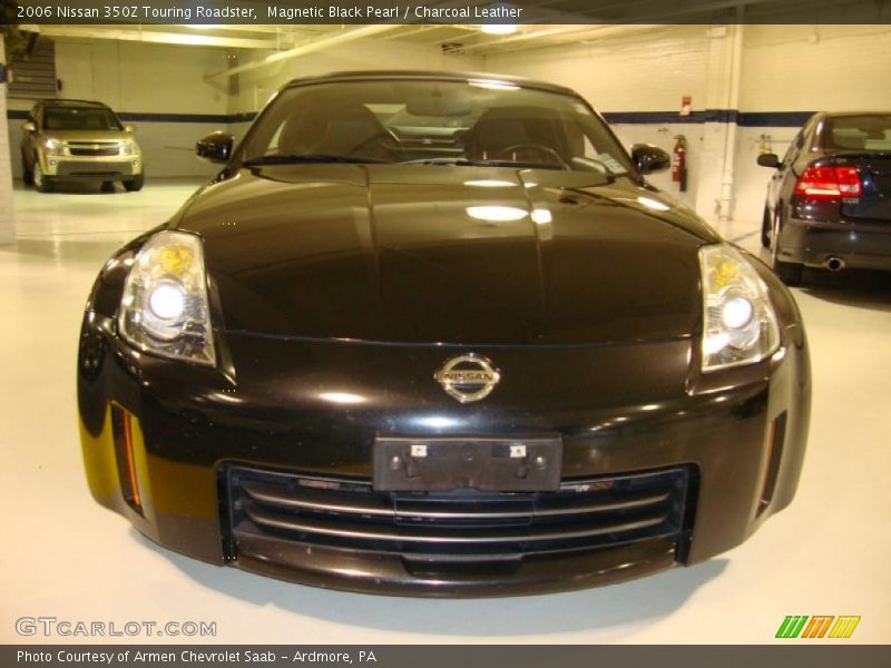 Magnetic Black Pearl / Charcoal Leather 2006 Nissan 350Z Touring Roadster